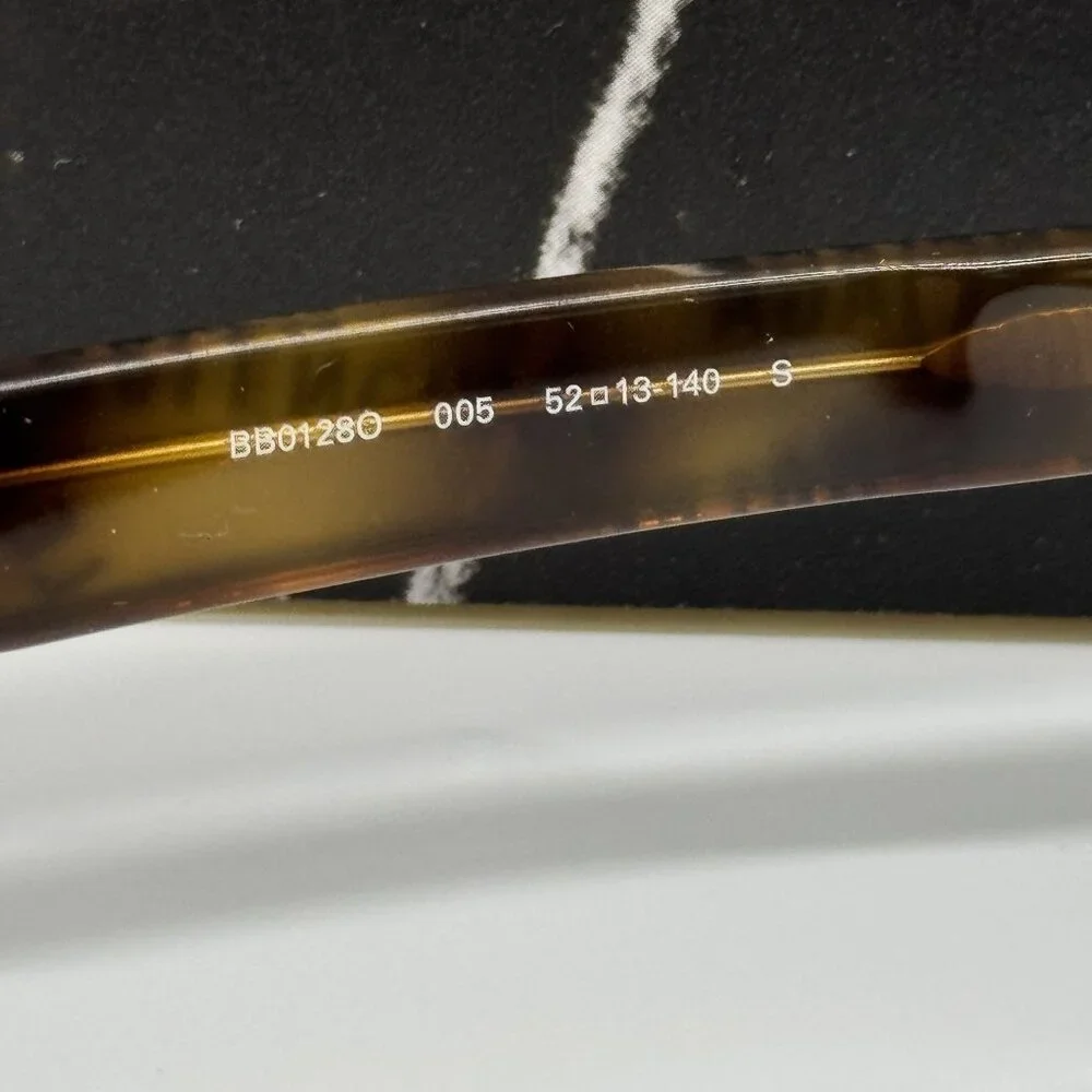 NEW BALENCIAGA BB0128O 005 CAT EYE DARK HAVANA WOMEN EYEGLASSES BALENCIAGA
